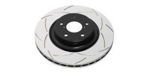 Hyundai Elantra Brake Kit - Front - R1 Concepts - GEO-Carbon Series Drilled & Slotted Rotors + Optimum OEp Pads - `16-`22